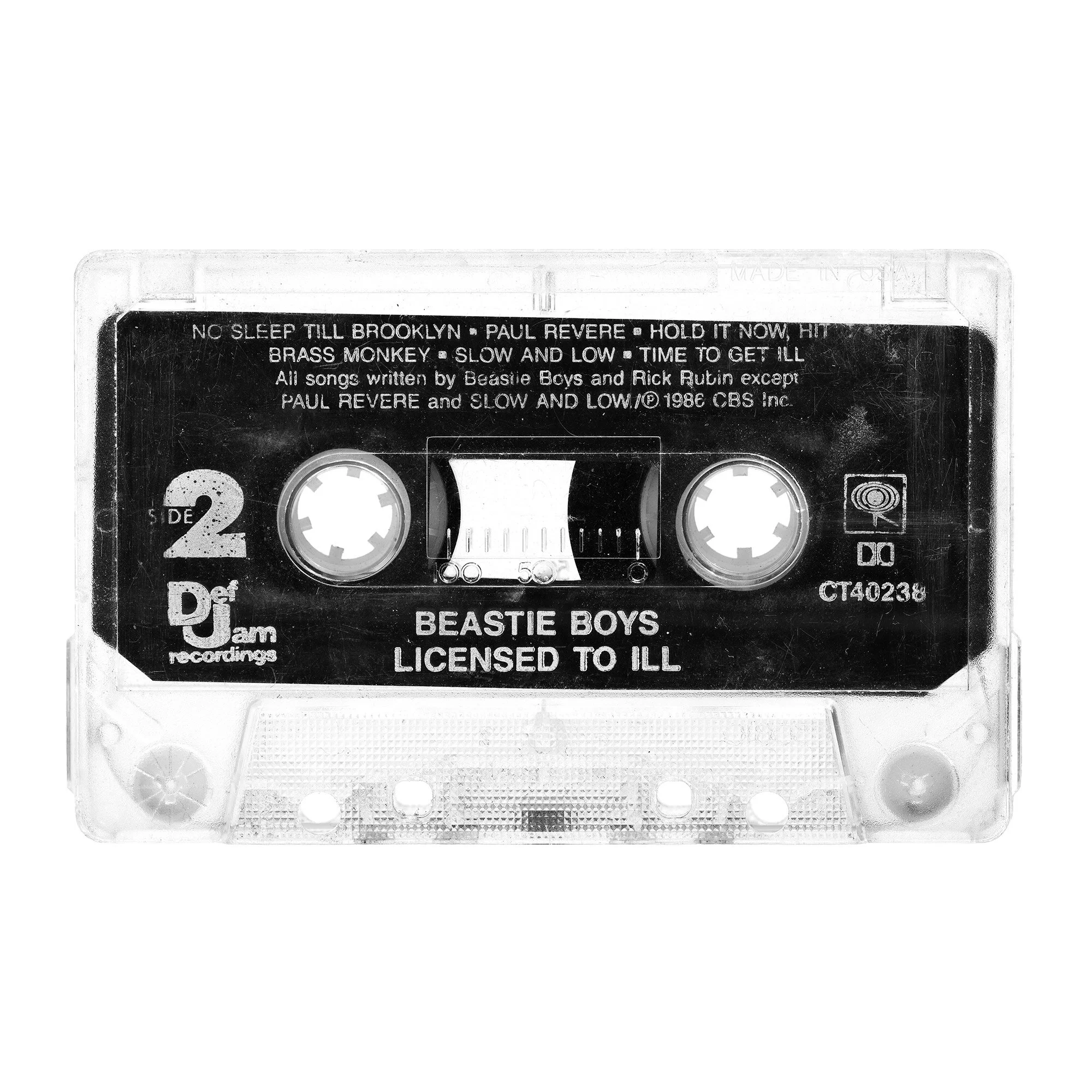 Beastie Boys - Licensed To Ill - Fine Art Cassette Print — Things